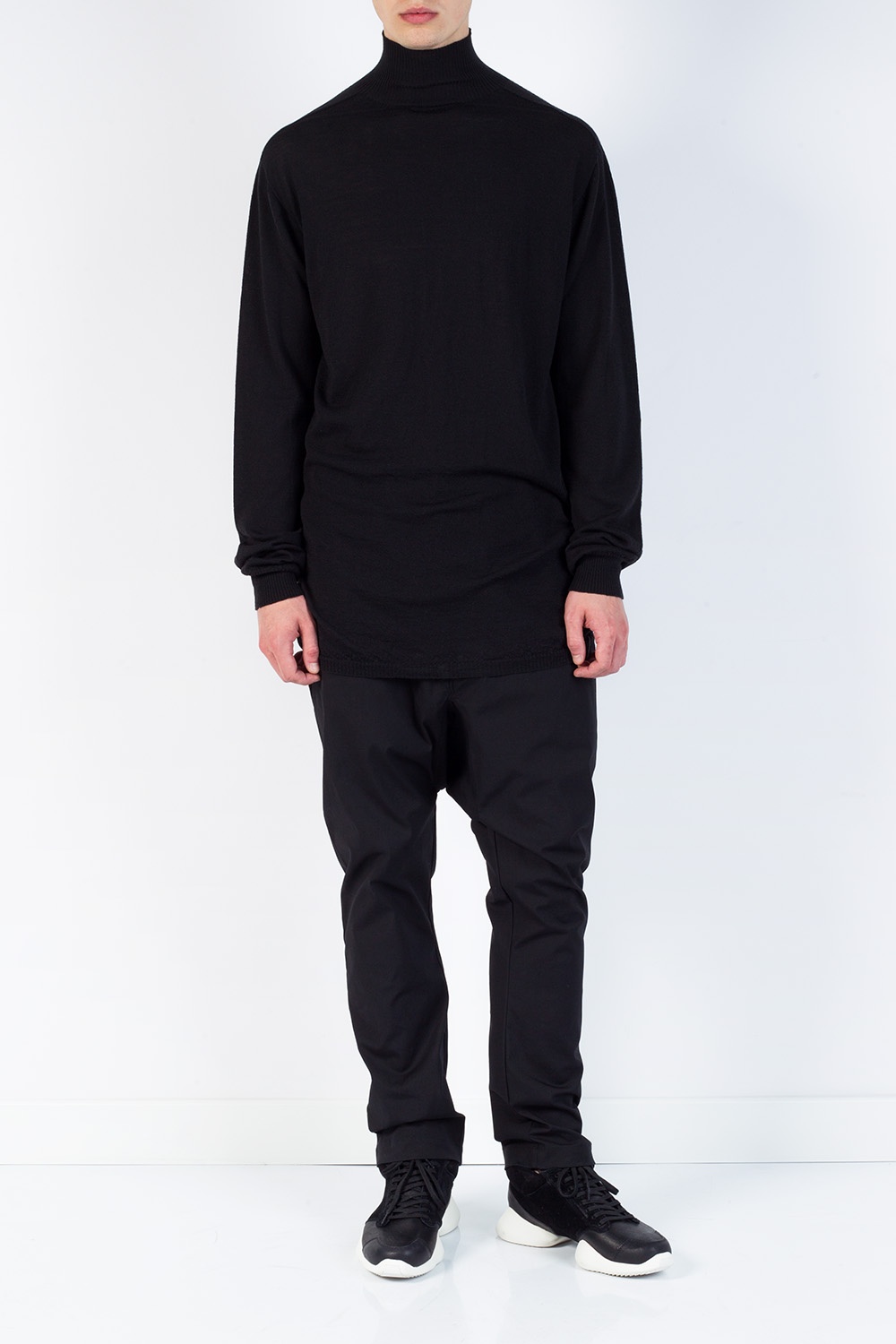 Rick Owens Oversized turtleneck sweater | Men's Clothing | Vitkac